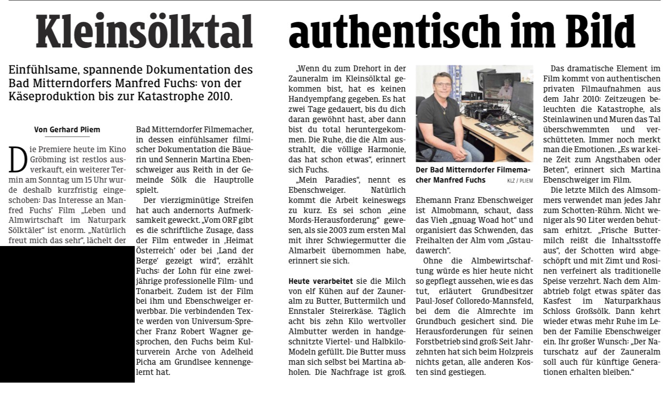 Kleine Zeitung 21.04.2026